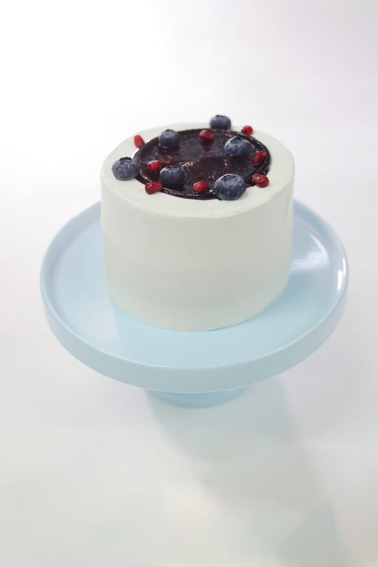 Vanilla blueberry Chiffon Cake