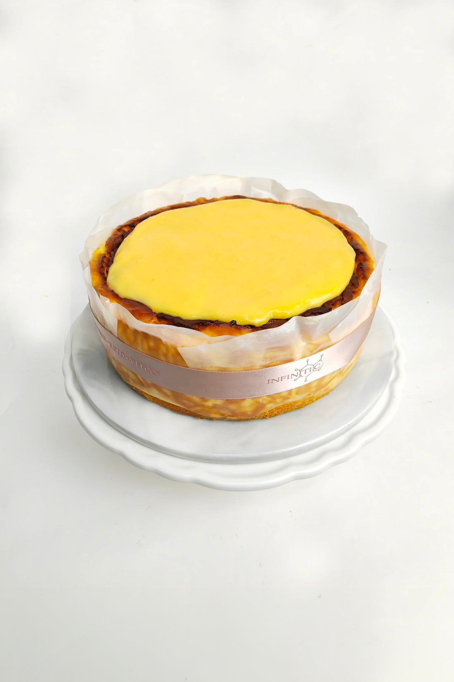 Lemon Burnt Cheese Cake 