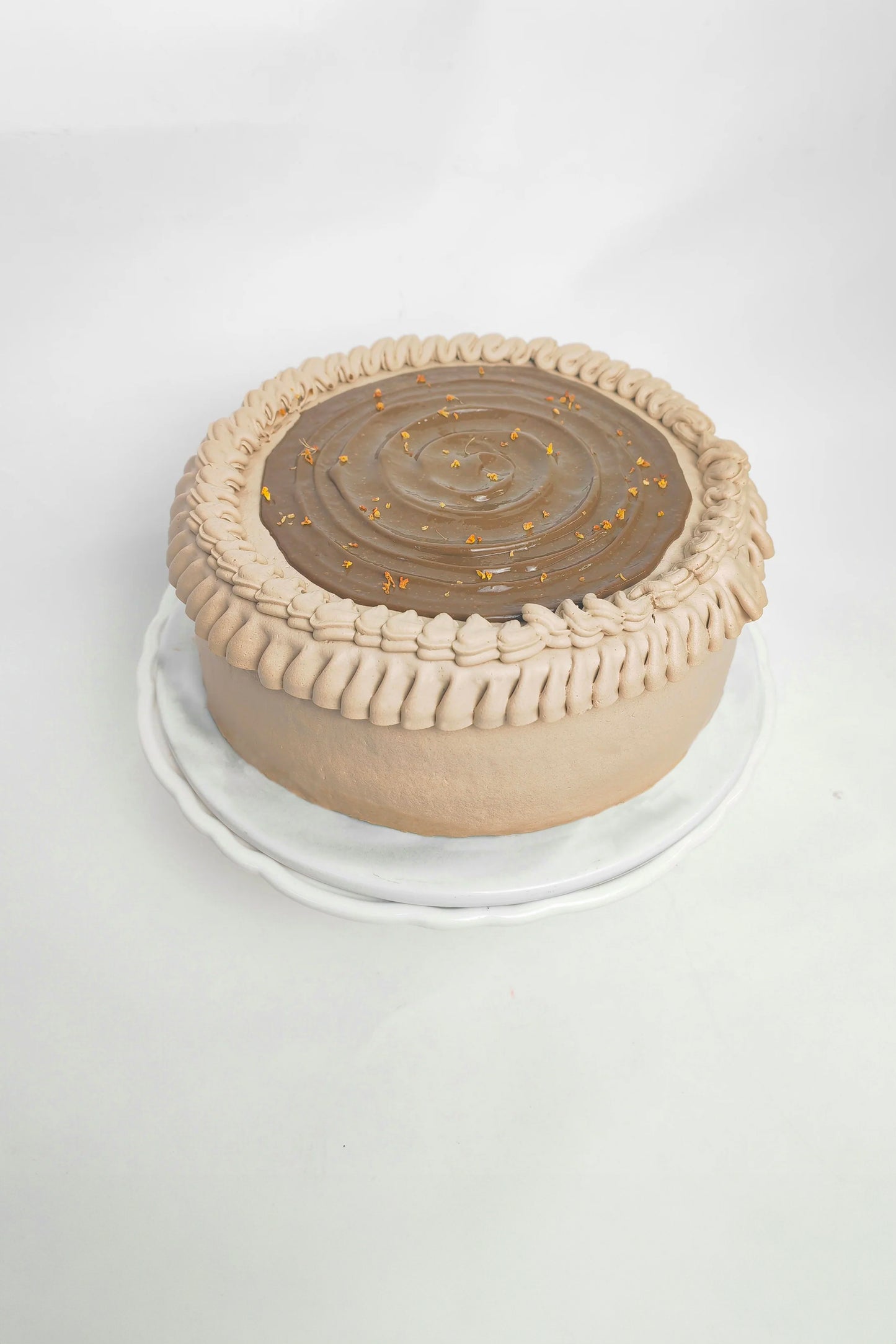 Hojicha Trio Cake 