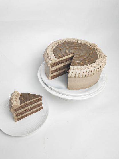 Hojicha Trio Cake 